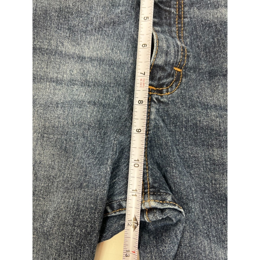 Wrangler Dark Wash Relaxed Fit Cotton Polyester Jeans Work Christmas Mens 36x30 - Picture 7 of 12